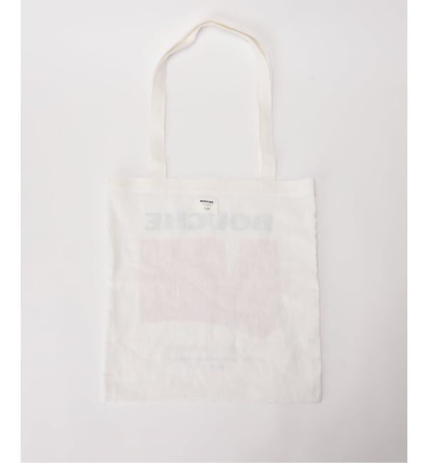 SLOBE IENA「《WEB限定/追加》BOUCHE SLOBE別注 リネントートバッグ」|トートバッグ|