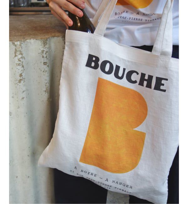 SLOBE IENA「《WEB限定/追加》BOUCHE SLOBE別注 リネントートバッグ」|トートバッグ|