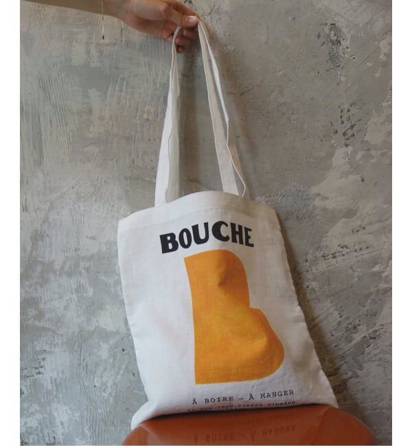 SLOBE IENA「《WEB限定/追加》BOUCHE SLOBE別注 リネントートバッグ」|トートバッグ|