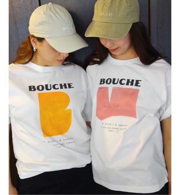 SLOBE IENA「《追加》BOUCHE SLOBE別注 LOGO TEE」|Tシャツ・カットソー|