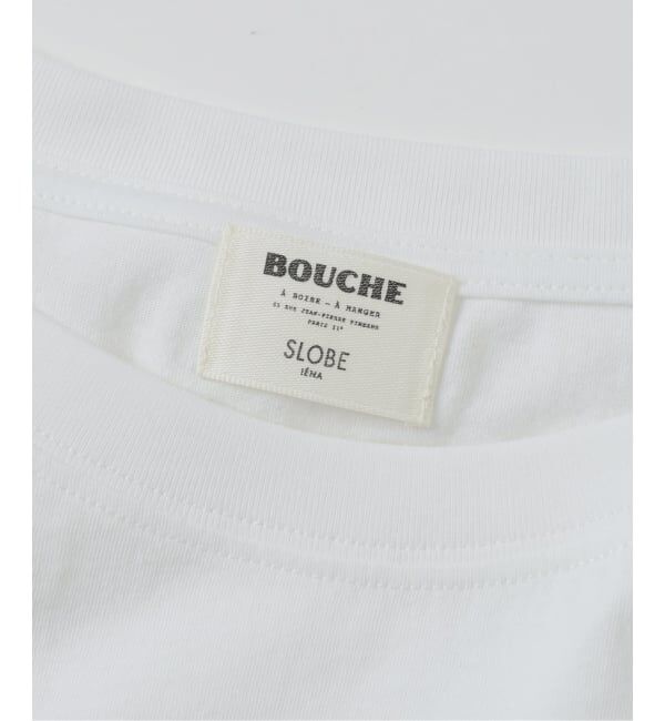 SLOBE IENA「《追加》BOUCHE SLOBE別注 LOGO TEE」|Tシャツ・カットソー|
