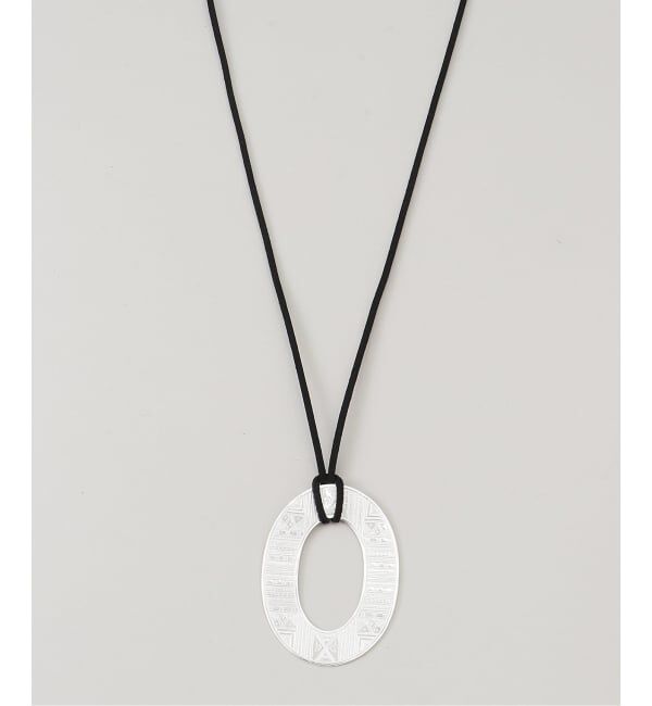 SLOBE IENA「ADRAR/アドラル OVAL NECKLACE」|ネックレス|シルバー