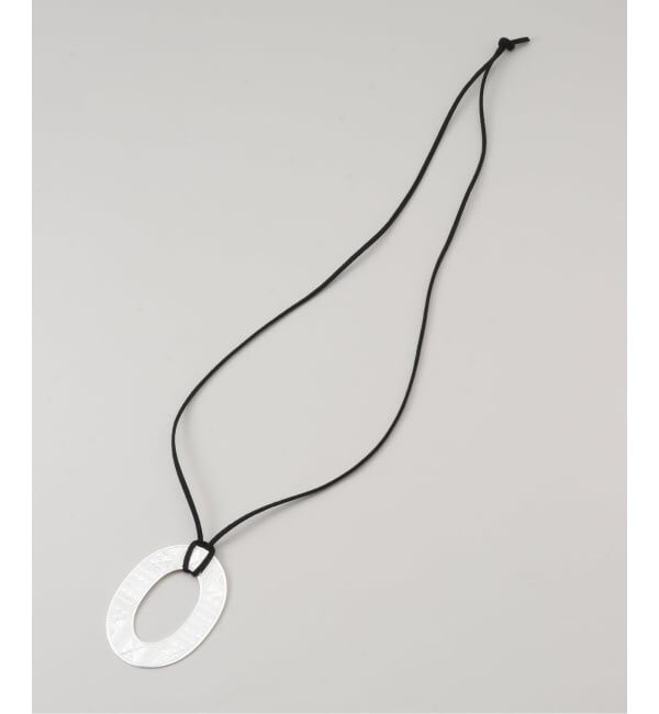 SLOBE IENA「ADRAR/アドラル OVAL NECKLACE」|ネックレス|