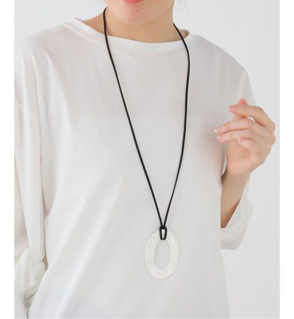 SLOBE IENA「ADRAR/アドラル OVAL NECKLACE」|ネックレス|