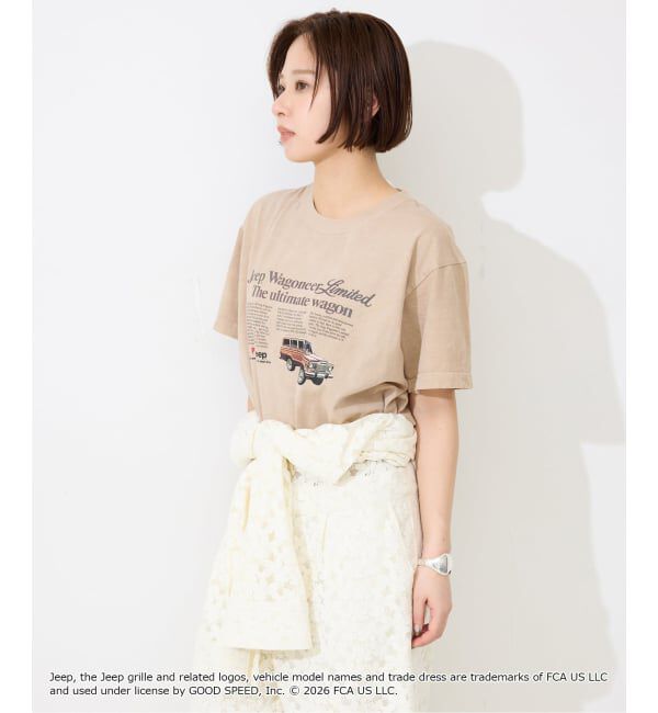 SLOBE IENA「《追加》GOOD ROCK SPEED/グッドロックスピード SLOBE別注 ジープ TEE」|Tシャツ・カットソー|