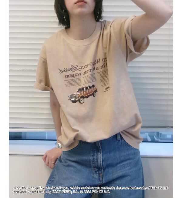 SLOBE IENA「《追加》GOOD ROCK SPEED/グッドロックスピード SLOBE別注 ジープ TEE」|Tシャツ・カットソー|