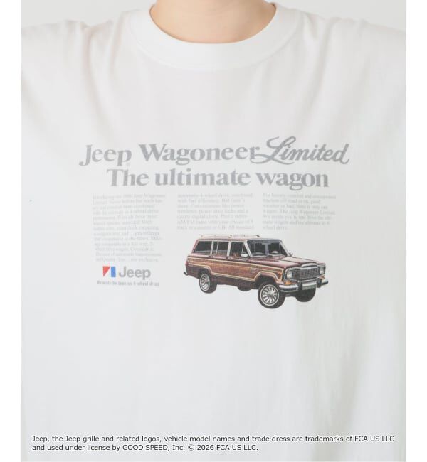SLOBE IENA「《追加》GOOD ROCK SPEED/グッドロックスピード SLOBE別注 ジープ TEE」|Tシャツ・カットソー|
