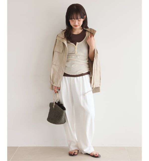SLOBE IENA「COTTO/コット SLOBE別注 カゴバッグ」|かごバッグ|