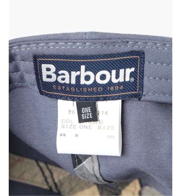 SLOBE IENA「《追加》BARBOUR/バブアー CASCADE CAP MHA0274 PU57/ GY75/ ST5」|キャップ・キャスケット|