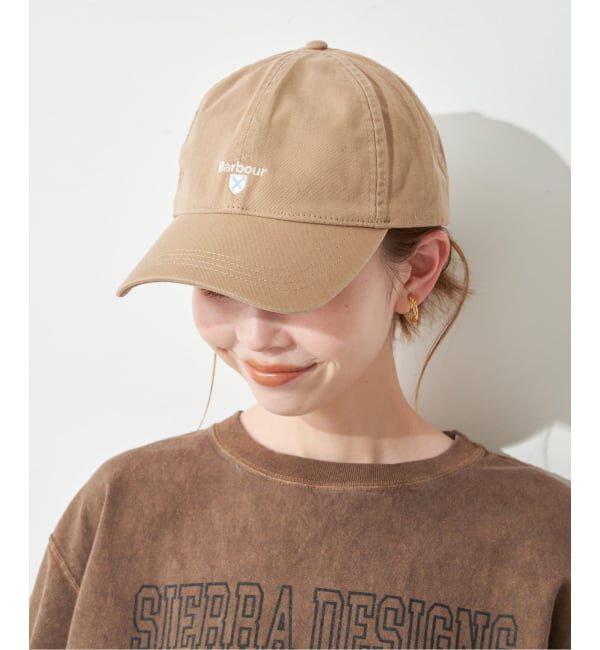 SLOBE IENA「《追加》BARBOUR/バブアー CASCADE CAP MHA0274 PU57/ GY75/ ST5」|キャップ・キャスケット|