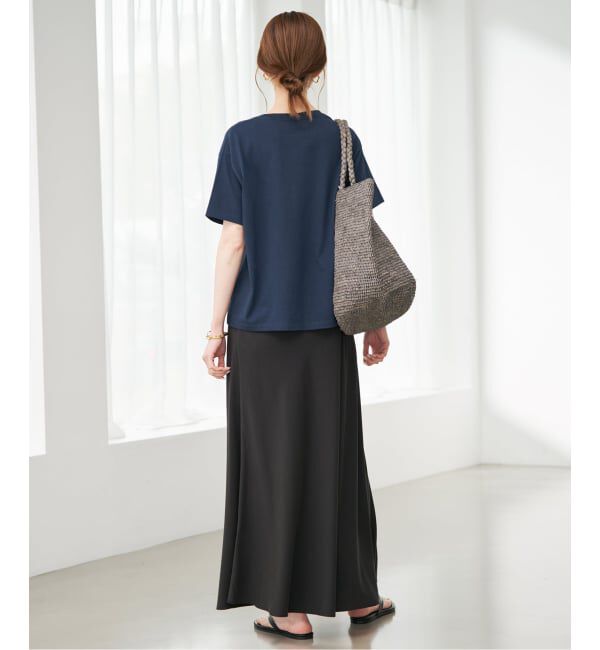 SLOBE IENA「《追加》Champion/チャンピオン SLOBE別注 ロゴTシャツ」|Tシャツ・カットソー|