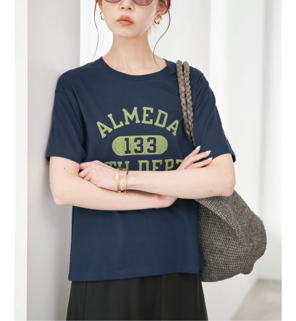 SLOBE IENA「《追加》Champion/チャンピオン SLOBE別注 ロゴTシャツ」|Tシャツ・カットソー|