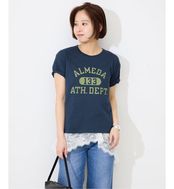 SLOBE IENA「《追加》Champion/チャンピオン SLOBE別注 ロゴTシャツ」|Tシャツ・カットソー|