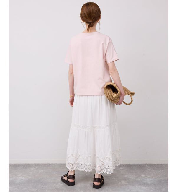 SLOBE IENA「《追加》Champion/チャンピオン SLOBE別注 ロゴTシャツ」|Tシャツ・カットソー|