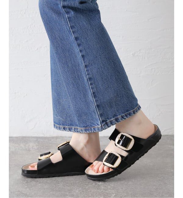 IENA「《WEB/一部店舗限定》BIRKENSTOCK/ビルケンシュトック ARIZONA PEARL BIG BUCKLE」|サンダル|