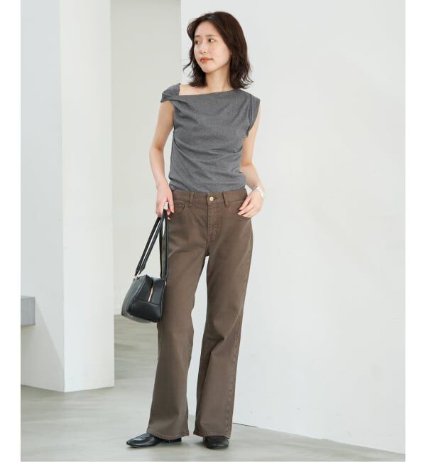 SLOBE IENA「オフショルダープルオーバー」|Tシャツ・カットソー|