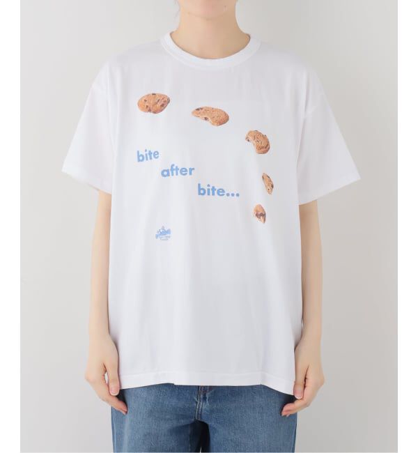 SLOBE IENA「Ophrys/オフリス bite after bite Tee OP26SS06」|Tシャツ・カットソー|ホワイト