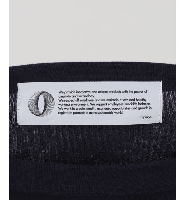 SLOBE IENA「Ophrys/オフリス bite after bite Tee OP26SS06」|Tシャツ・カットソー|