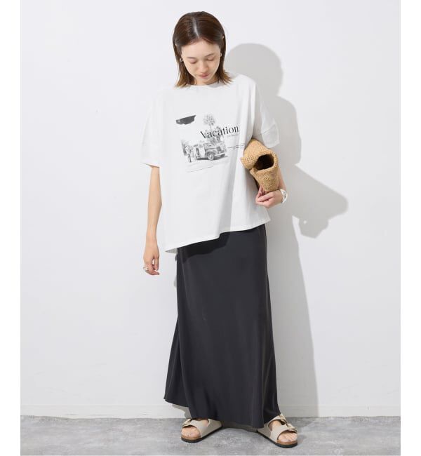 SLOBE IENA「LIFE フォトドルマンTシャツ」|Tシャツ・カットソー|