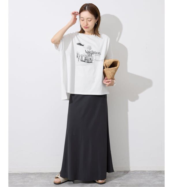 SLOBE IENA「LIFE フォトドルマンTシャツ」|Tシャツ・カットソー|