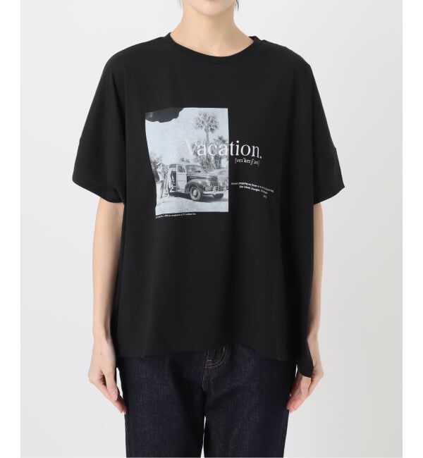 SLOBE IENA「LIFE フォトドルマンTシャツ」|Tシャツ・カットソー|