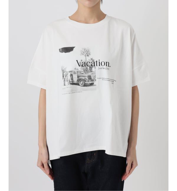 SLOBE IENA「LIFE フォトドルマンTシャツ」|Tシャツ・カットソー|