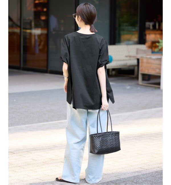 SLOBE IENA「LIFE フォトドルマンTシャツ」|Tシャツ・カットソー|