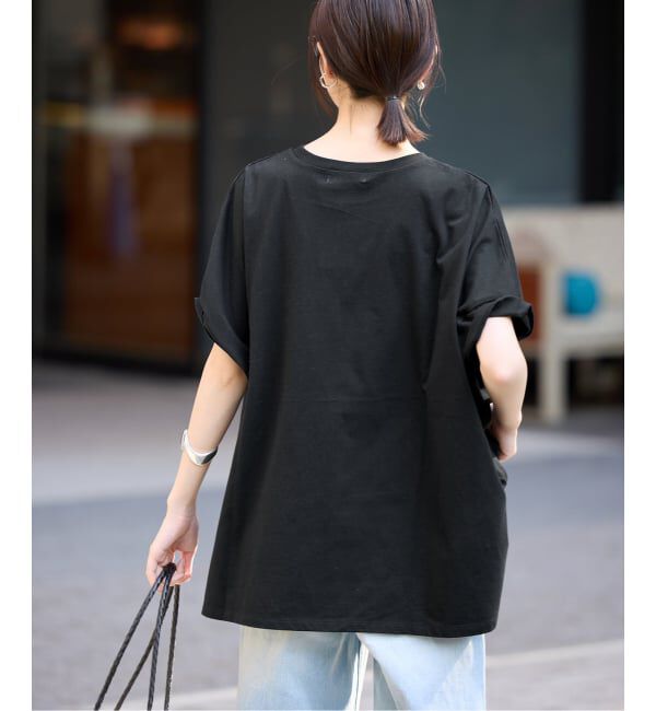 SLOBE IENA「LIFE フォトドルマンTシャツ」|Tシャツ・カットソー|