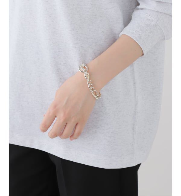 IENA「on the sunny side of the street 別注Figaro Chain Bracelet ブレスレット 010-150B」|ブレスレット・バングル|