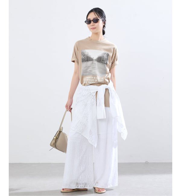 IENA「《一部店舗・WEB限定》J.J.Mercer フレンチフォトTシャツ F」|Tシャツ・カットソー|