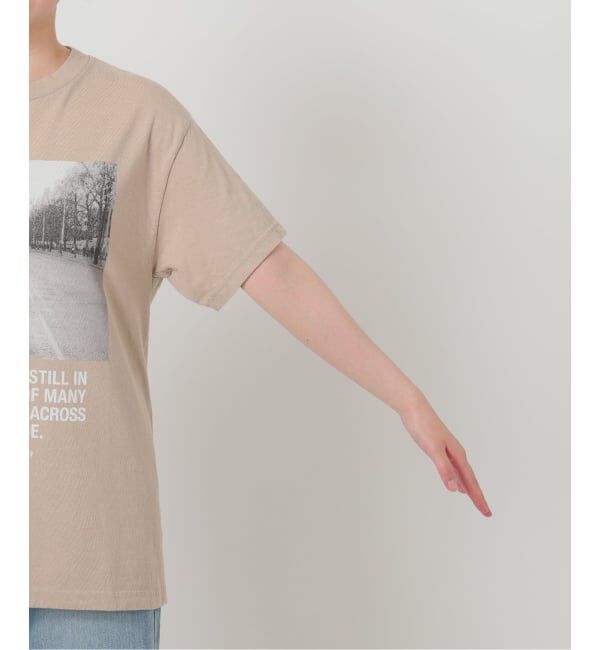 IENA「《一部店舗・WEB限定》J.J.Mercer フレンチフォトTシャツ F」|Tシャツ・カットソー|