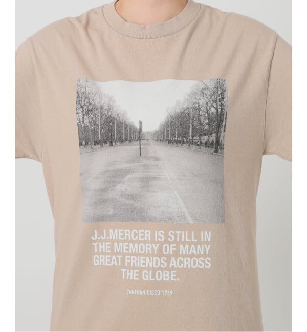 IENA「《一部店舗・WEB限定》J.J.Mercer フレンチフォトTシャツ F」|Tシャツ・カットソー|