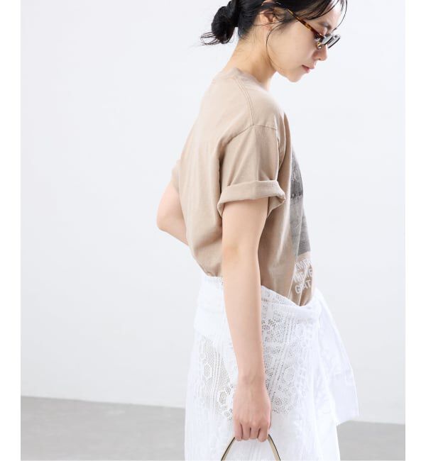 IENA「《一部店舗・WEB限定》J.J.Mercer フレンチフォトTシャツ F」|Tシャツ・カットソー|