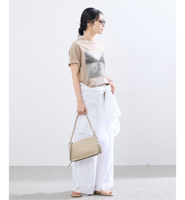 IENA「《一部店舗・WEB限定》J.J.Mercer フレンチフォトTシャツ F」|Tシャツ・カットソー|