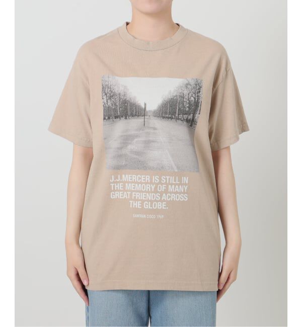 IENA「《一部店舗・WEB限定》J.J.Mercer フレンチフォトTシャツ F」|Tシャツ・カットソー|