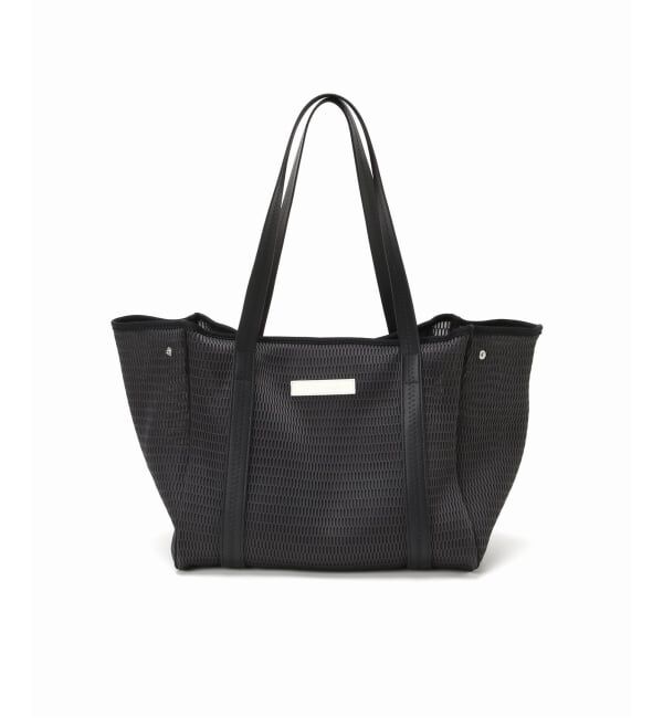 IENA「《洗濯機洗い可》qbag paris/キューバッグ パリ 別注NEST ZIP M バッグ」|トートバッグ|