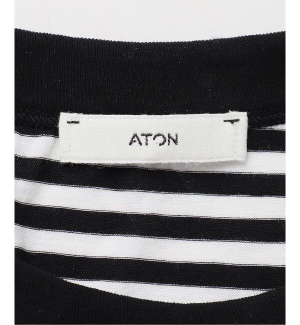 IENA「《追加》ATON/エイトン FRESCA SINGLEJERSEY NS ノースリーブ」|Tシャツ・カットソー|