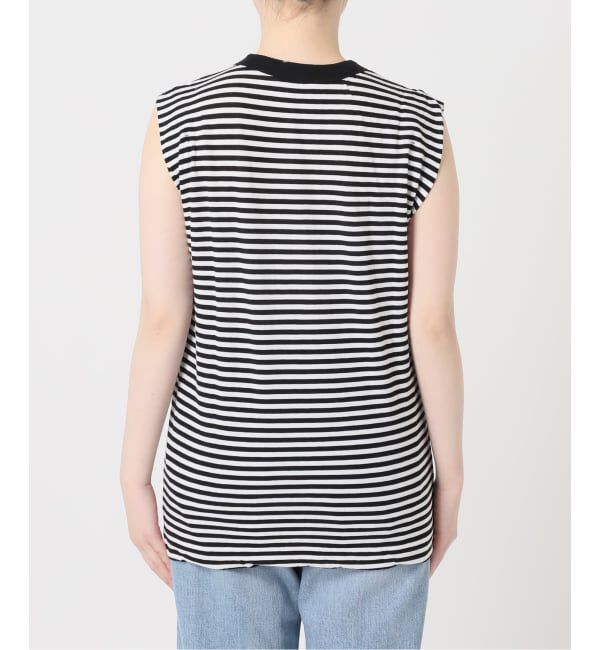 IENA「《追加》ATON/エイトン FRESCA SINGLEJERSEY NS ノースリーブ」|Tシャツ・カットソー|