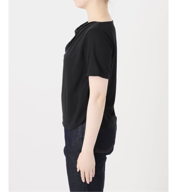 SLOBE IENA「ソフト天竺ドレープTEE」|Tシャツ・カットソー|