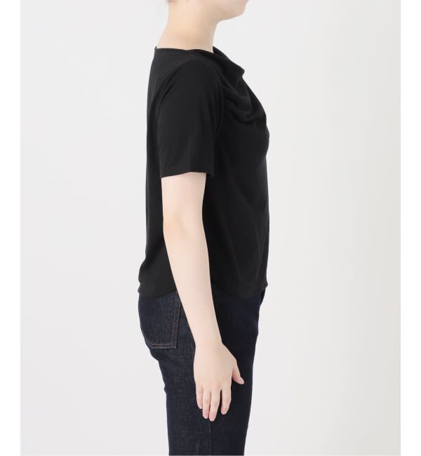 SLOBE IENA「ソフト天竺ドレープTEE」|Tシャツ・カットソー|