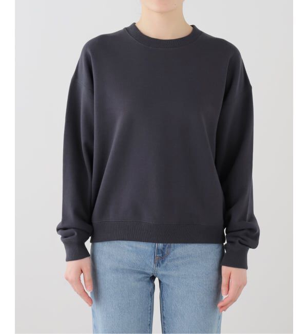 SLOBE IENA「GOAT/ゴート CREW NECK SWEAT」|Tシャツ・カットソー|ブラック