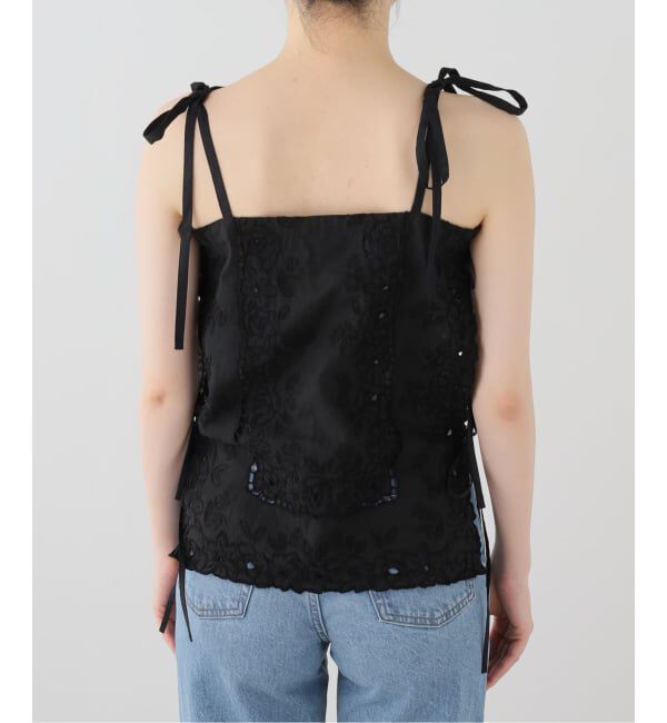 IENA「Heriter/エリテ cutwork parts camisole キャミソール HO-00-3075」|キャミソール|
