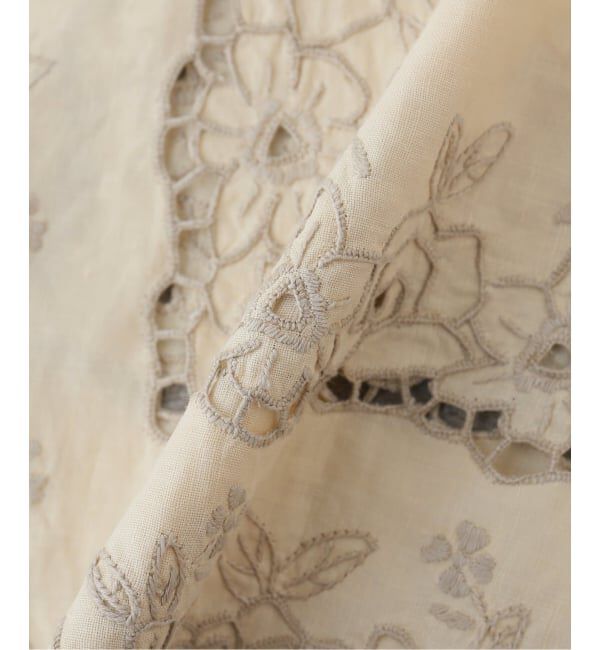 IENA「Heriter/エリテ cutwork parts camisole キャミソール HO-00-3075」|キャミソール|