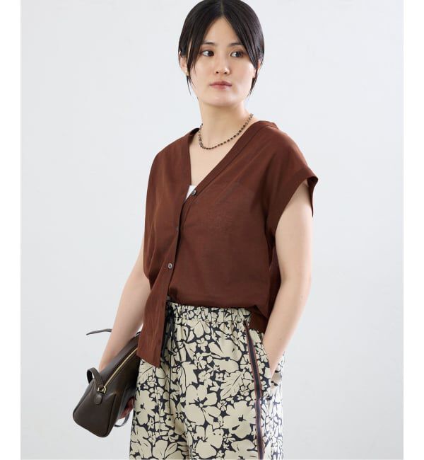 IENA「シアー2wayノースリーブ」|Tシャツ・カットソー|