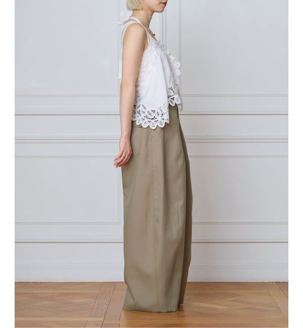 IENA LA BOUCLE「《追加》IENA LA BOUCLE ブライトギャバイージーバルーンパンツ」|その他|
