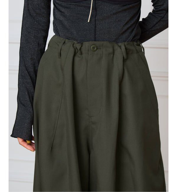 IENA LA BOUCLE「《追加》IENA LA BOUCLE ブライトギャバイージーバルーンパンツ」|その他|