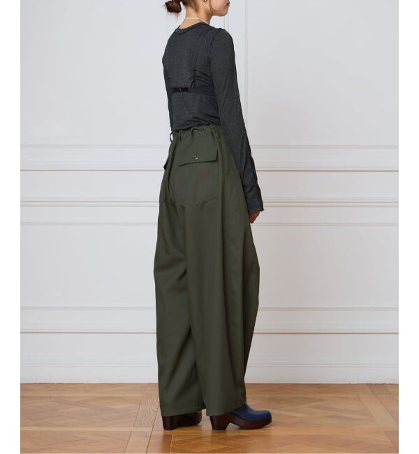 IENA LA BOUCLE「《追加》IENA LA BOUCLE ブライトギャバイージーバルーンパンツ」|その他|