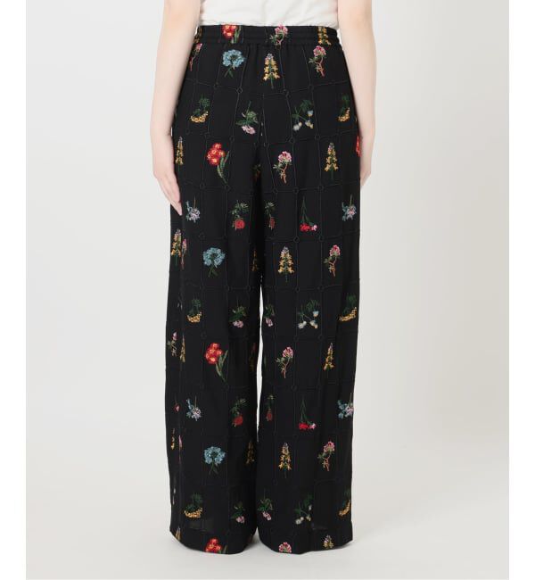 SLOBE IENA「《WEB限定/追加予約》embroideryメッシュパンツ」|その他|