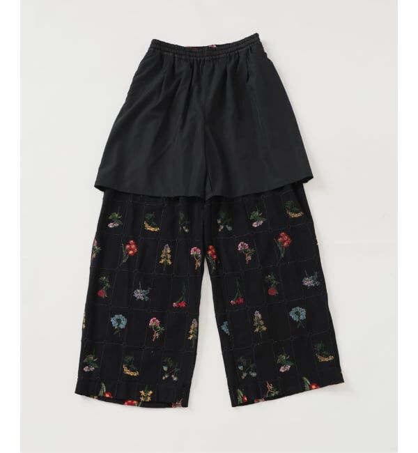 SLOBE IENA「《WEB限定/追加予約》embroideryメッシュパンツ」|その他|