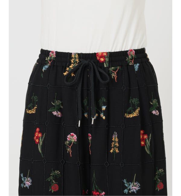 SLOBE IENA「《WEB限定/追加予約》embroideryメッシュパンツ」|その他|